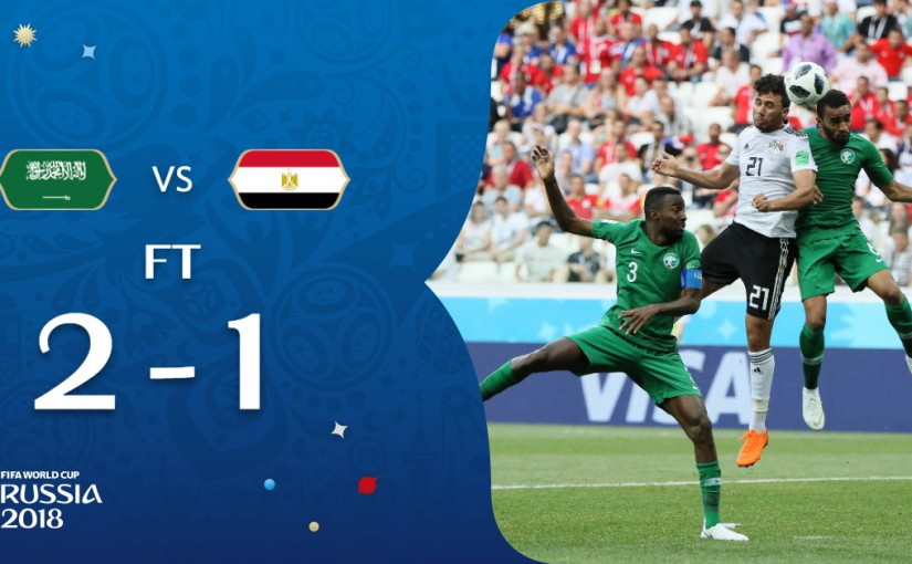【世界盃A組】沙特阿拉伯2:1絕殺埃及