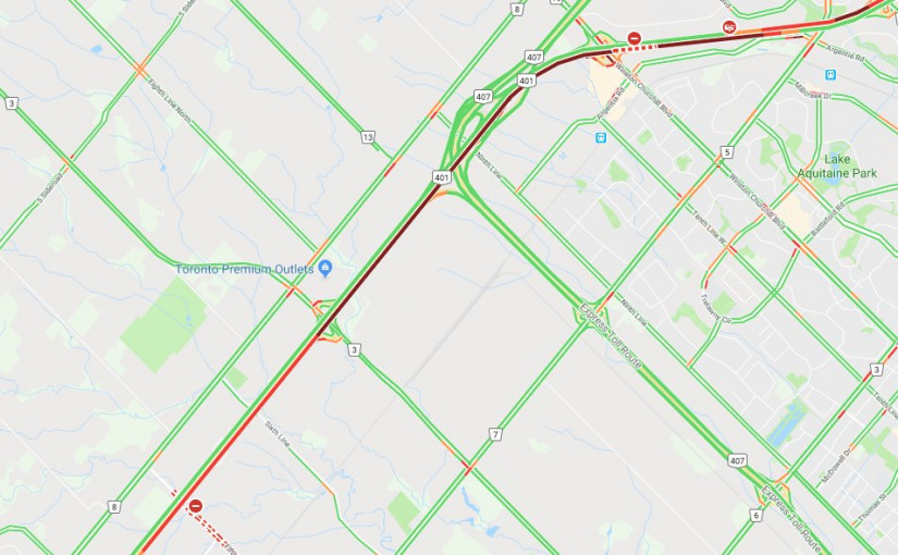 密市多輛貨車相撞 401高速封路