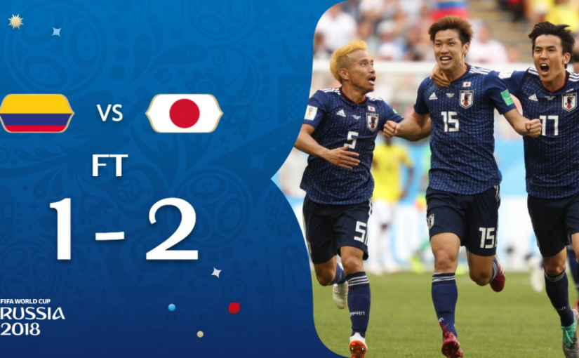 【世界盃H組】決賽周首張紅牌出現！日本擊敗“10人”哥倫比亞