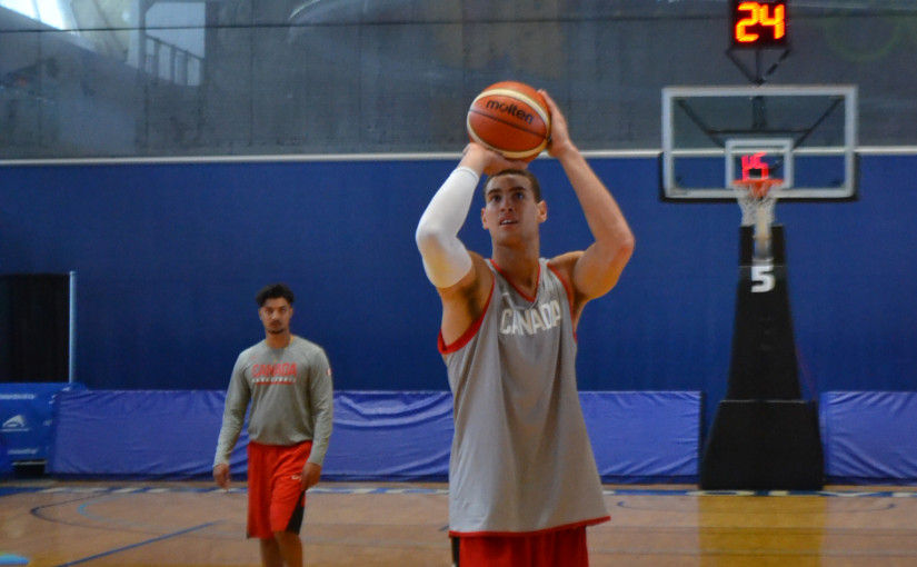 加中男籃友誼賽周五溫市舉行