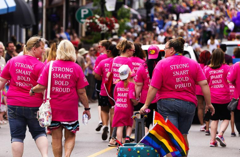 約克區自豪遊行 還有煙花表演