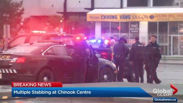 卡爾加里一女子連刺三人 被控多項罪名