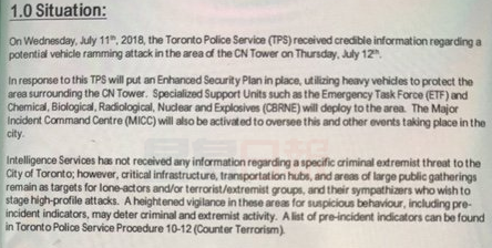 警方資料顯示會出動生化部隊支援