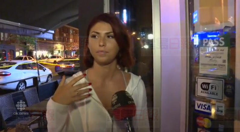 目擊者：「他在我面前開槍射中那個女孩。」