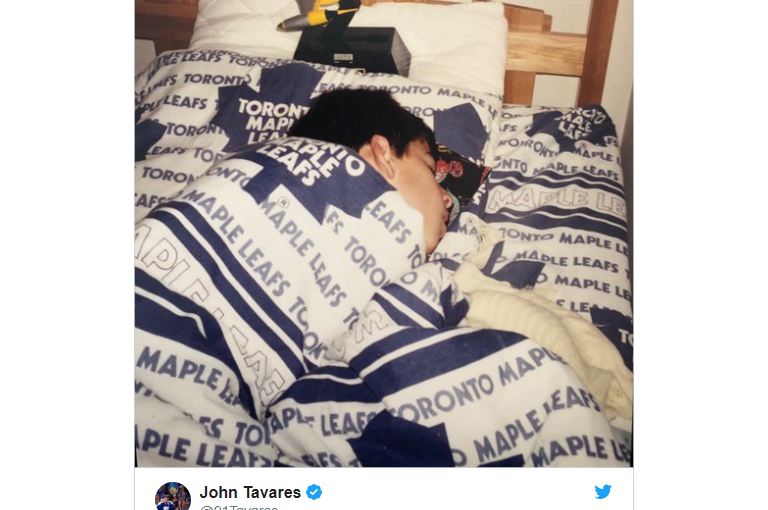 中鋒John Tavares和楓葉隊簽下七年合約