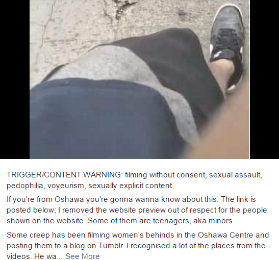 加拿大驚現偷窺網站 專拍商場女性不雅照