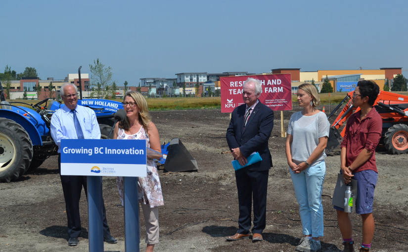 省府撥KPU農場67萬   建種子實驗室