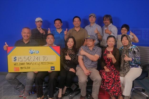 華人超市售出$1500萬頭獎彩票 12名華人瓜分巨款