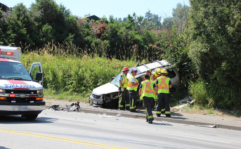 卑詩省素里市發生嚴重車禍 三人受傷