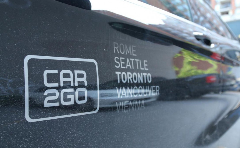 汽車分享服務Car2Go有望回歸多倫多