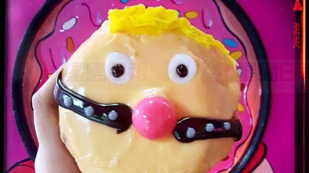 抗議美國關稅政策 Halifax 商家推出特朗普SM娃娃甜甜圈