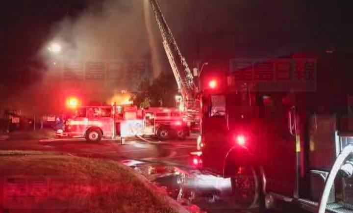 士嘉堡突發三級大火，所幸無人員傷亡