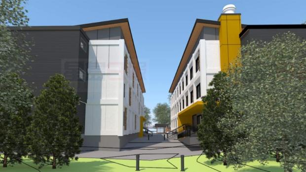 溫哥華市政府同意在女皇公園附近興建98個臨時組合屋單位