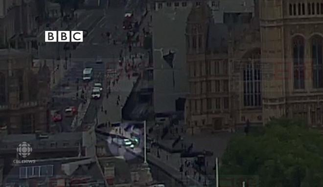 英國警方將議會汽車襲擊視為恐怖主義行為