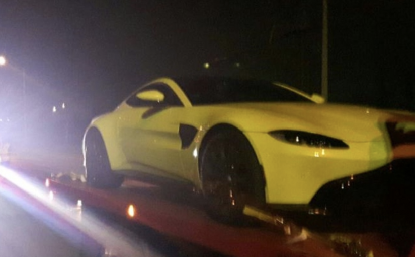 旺市年輕男子駕豪車學校區飆車被罰