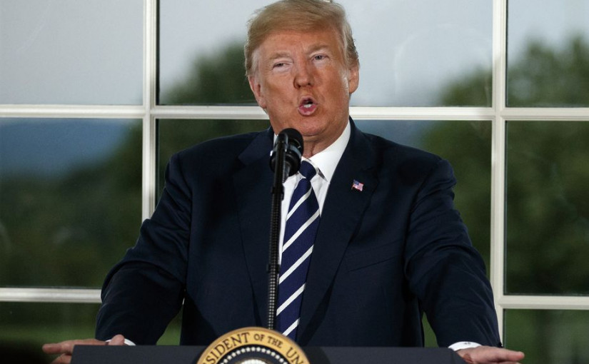 特朗普就貿易戰再發狂言：加拿大給我等著！