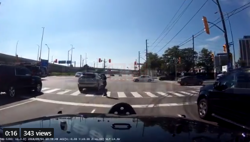 【視頻】「在多倫多，一定不能這樣開車！」