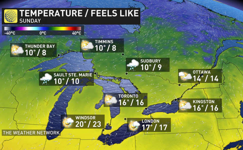 本週末天氣晴朗乾燥，下一次暴雨在何時？