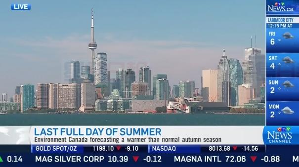 暖秋？加拿大環境部預測今年秋天不太冷