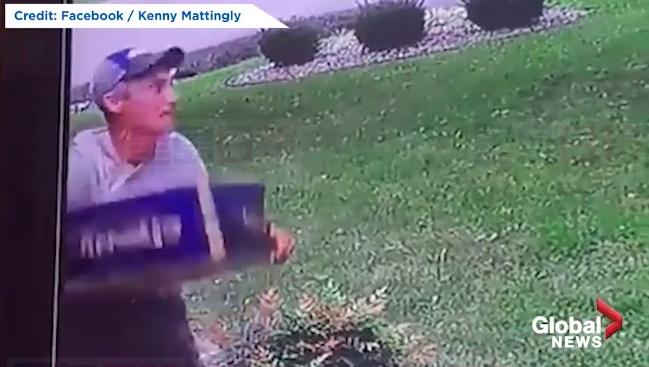 肯塔基竊賊偷到警察局長家 還被監控攝像拍下