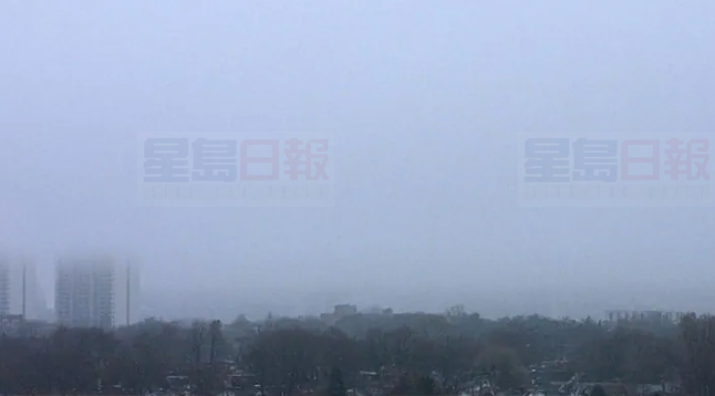 【大霧視野近零  司機注意】多倫多北部 西部厚霧
