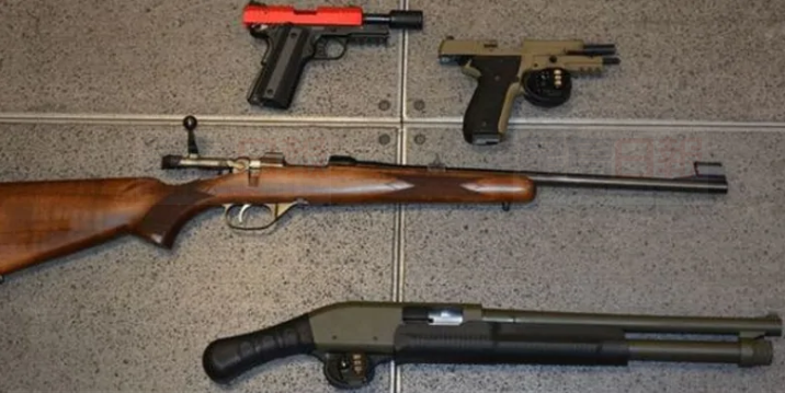 【3搜查令起6支上滿彈槍械】拘一漢 追捕一名在逃華裔危險男子