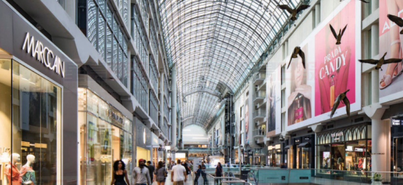 多倫多Eaton Centre男子墜樓重傷