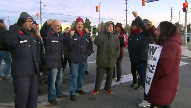 大多倫多區郵政工人今天繼續罷工