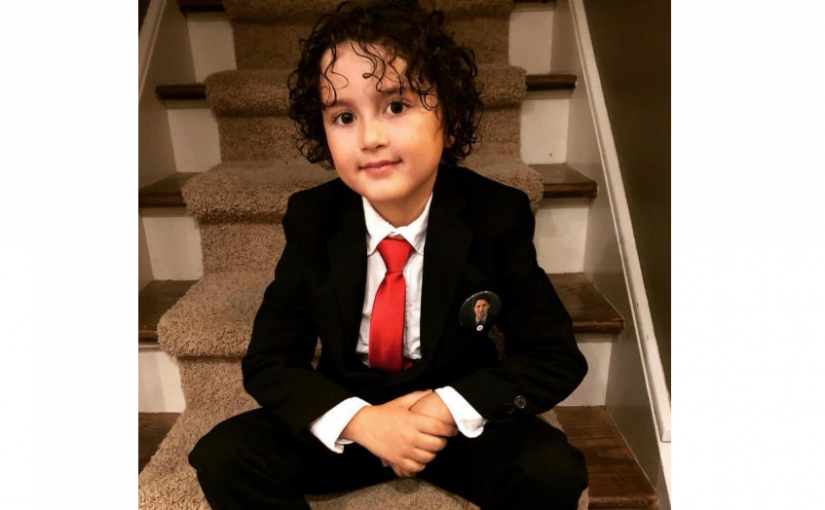 男童萬聖節扮成杜魯多，總理：「他的理髮師是誰？」