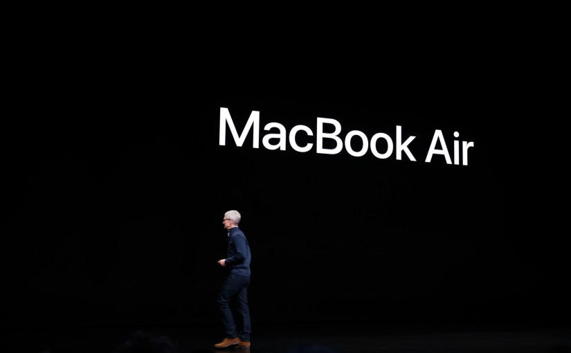 蘋果2018秋季發佈會：MacBook Air新功能總結