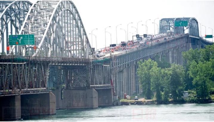 魁北克Mercier大橋掉落混凝土塊切斷交通 交通部：安全