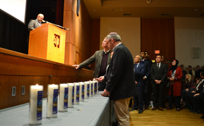 溫市猶太社區中心舉辦悼念活動