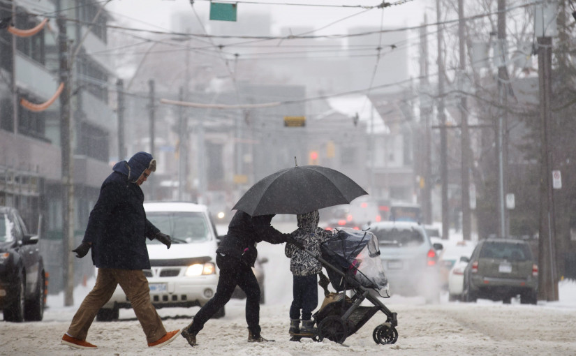 大多區本週可能下雪，週末體感零下9度