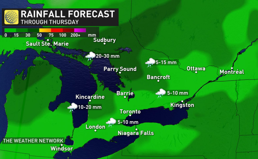 本週，安省這些地方有降雪風險