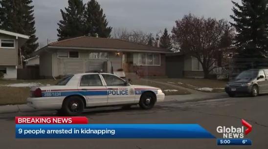 卡爾加裡西北地區發生綁架事件 9人面臨指控