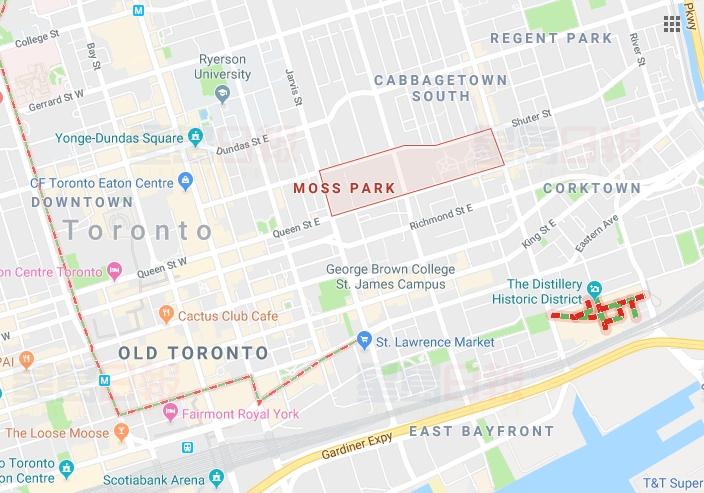 多倫多莫斯公園發現男性屍體