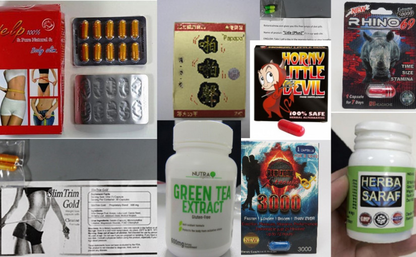 衛生部警告：慎用這些外國減肥藥、性藥！