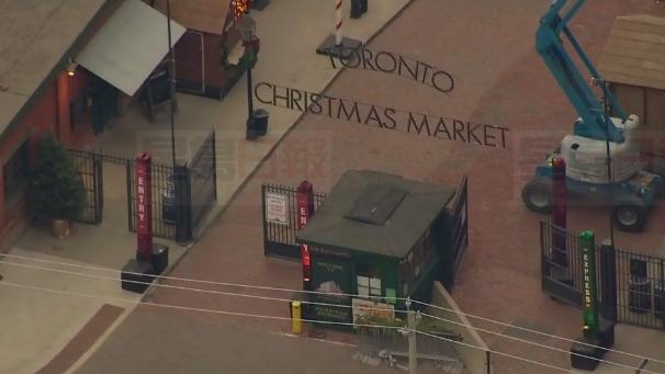 多倫多聖誕市場伴隨第一場降雪正式營業