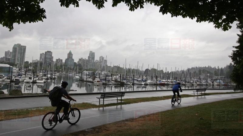 溫哥華星期五有雨 但周末會轉為有陽光
