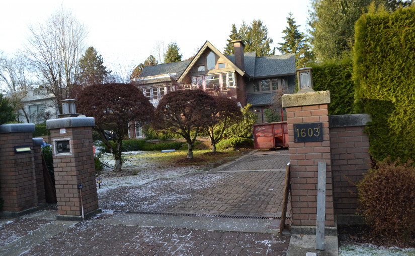 華為孟晚舟丈夫名下於溫哥華西區有兩大宅