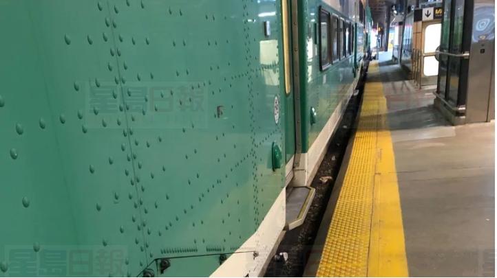 聯合車站女子昏倒鐵軌路基 眾乘客車輪下援手只受輕傷