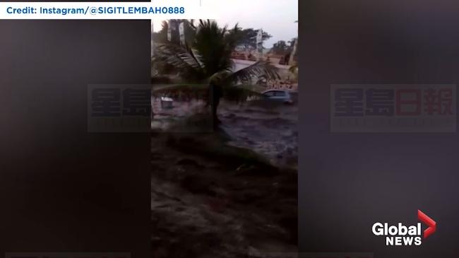 海嘯襲擊印度尼西亞 至少20人遇難 165人受傷