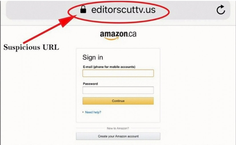 警惕！騙子偽造亞馬遜郵件竊取顧客賬號和密碼