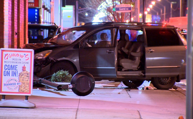 多倫多交通意外導致大量天然氣泄漏