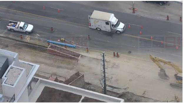 煤氣管道泄漏 旺市7號公路或將關閉至深夜