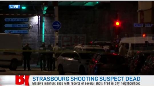 法國當局證實：聖誕集市槍手與警方交火中喪生