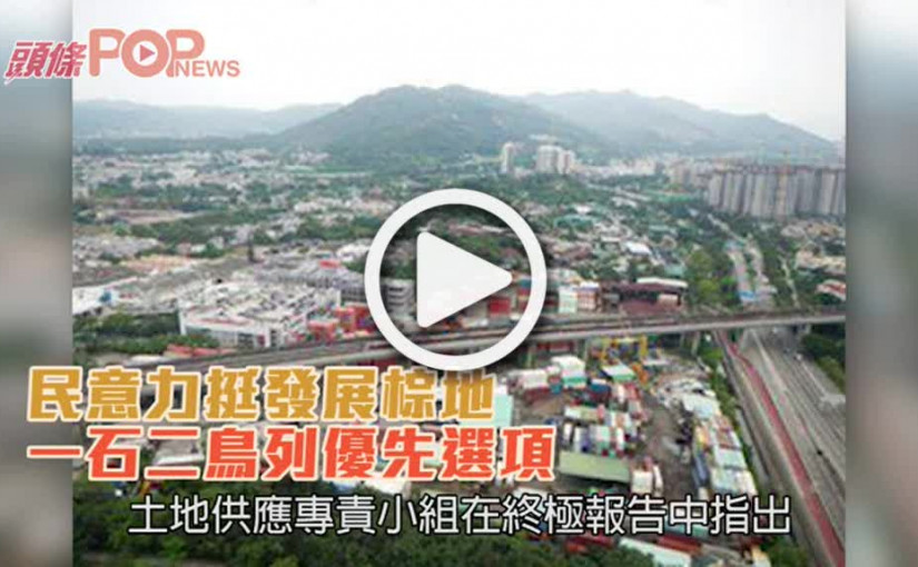 民意力挺發展棕地  一石二鳥列優先選項