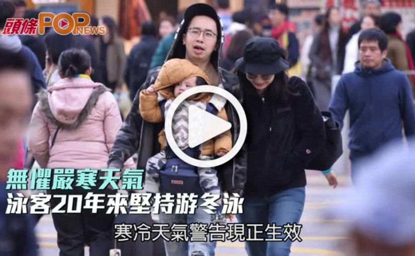 無懼嚴寒天氣  泳客20年來堅持游冬泳