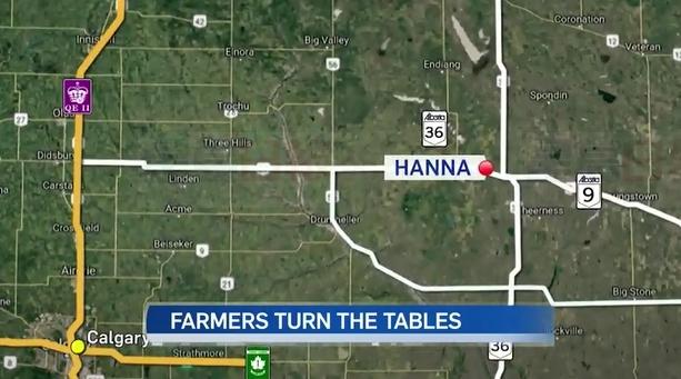 艾伯塔農民勇追盜車賊 開槍示警抓獲三嫌犯