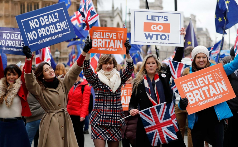 英國會大比數否決脫歐協議  文翠珊面對不信任動議